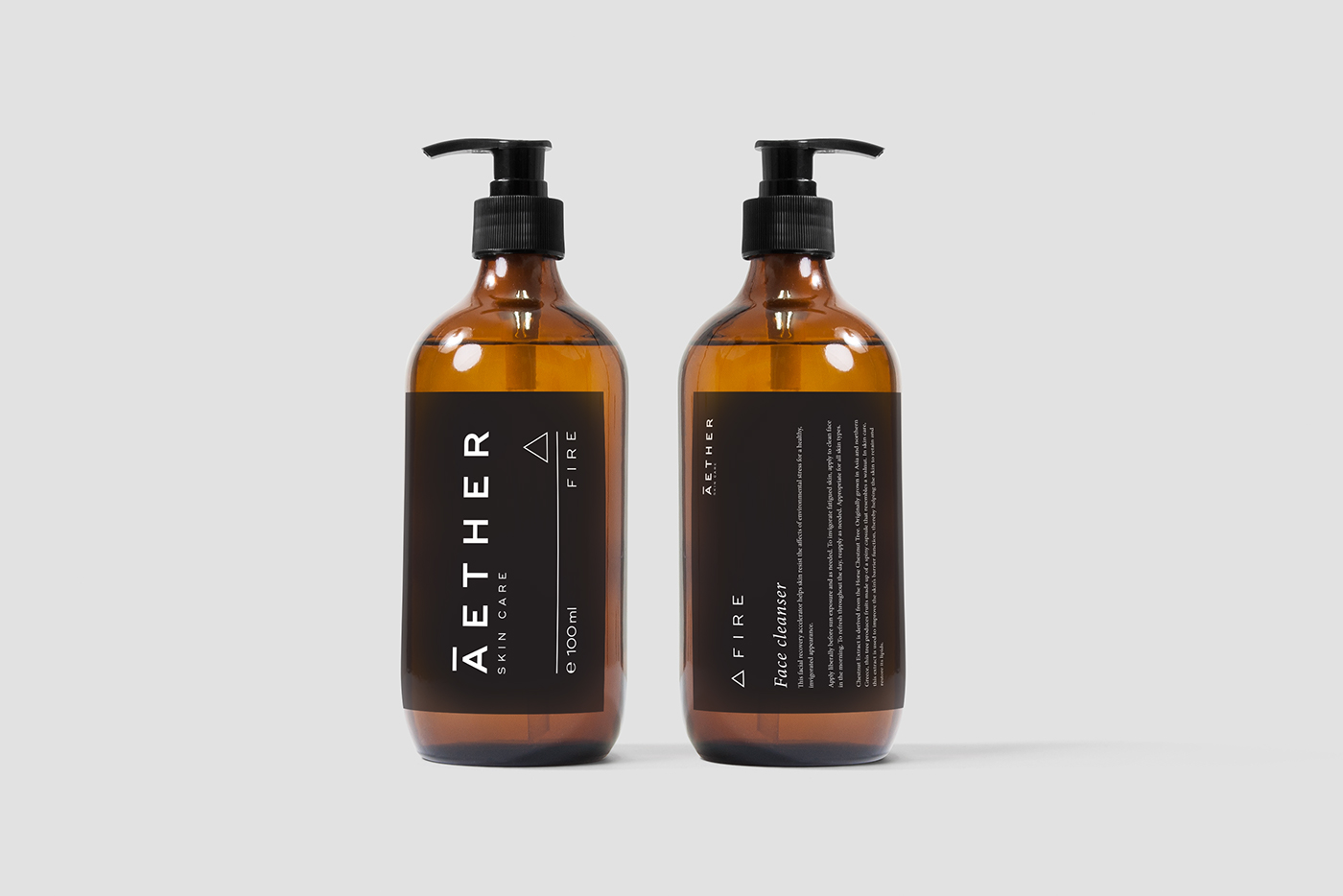 Aether front and back packaging