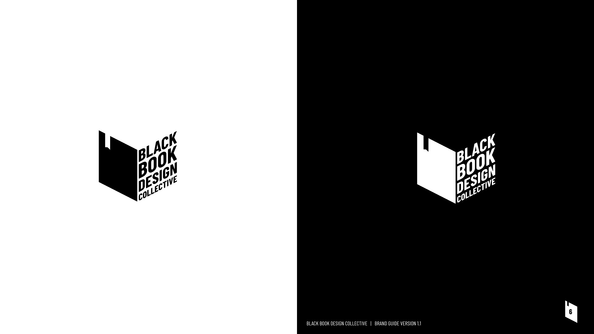 Black Book Design Collective logo system