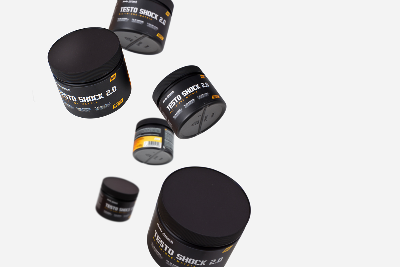 Body Attack Elite Series packaging system