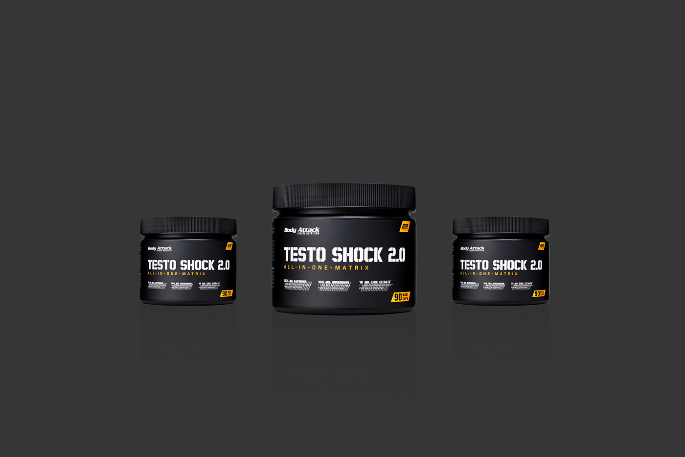 Body Attack Elite Series packaging system