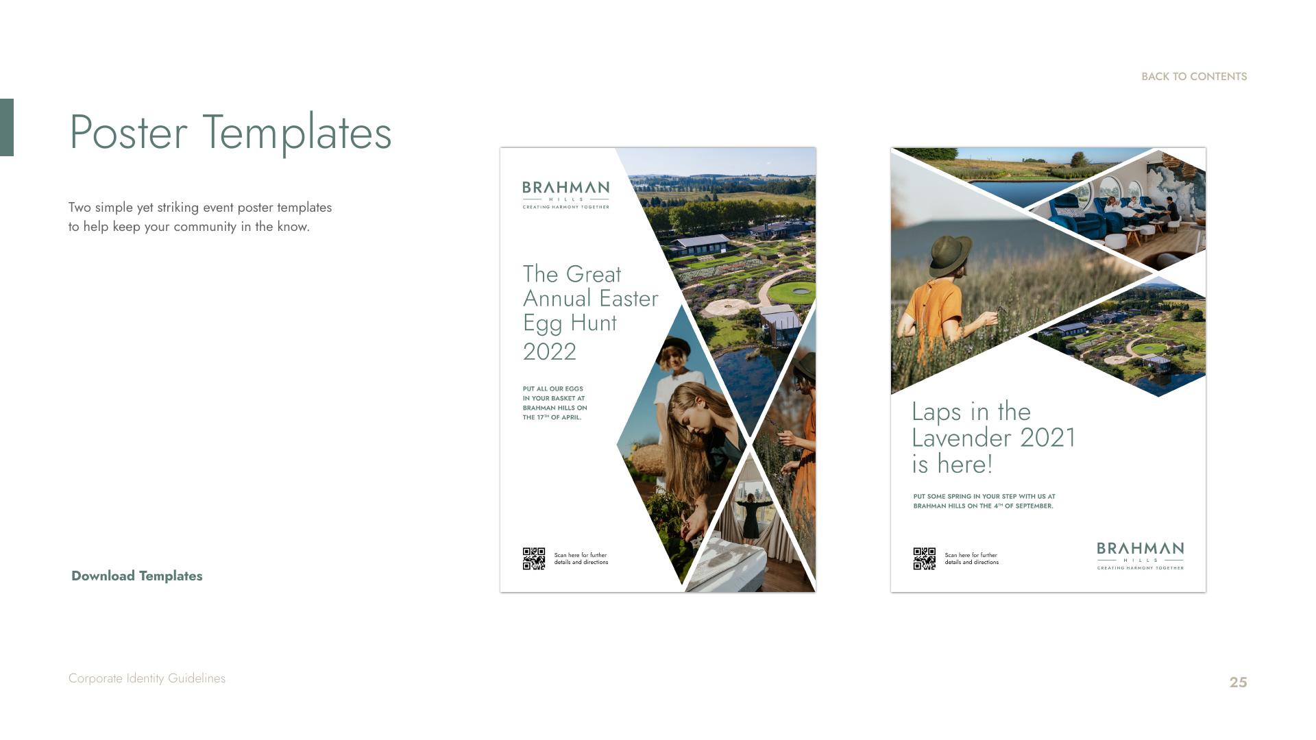 Brahman Hills poster templates