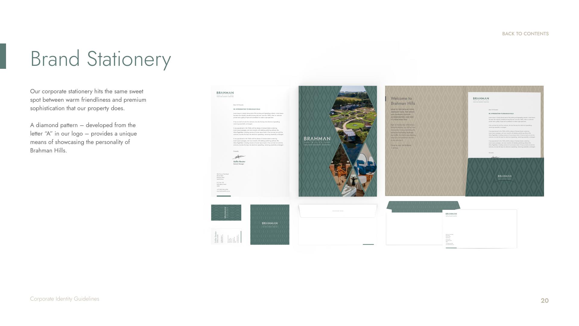 Brahman Hills stationery system
