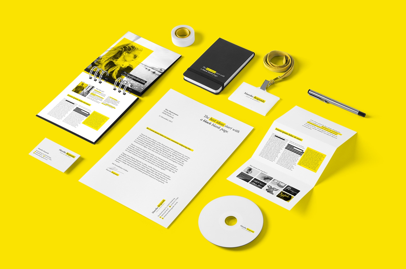 Mareike Bergunde stationery